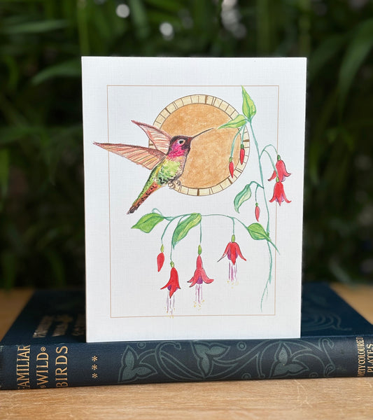 Backyard Birds of the Pacific Northwest greeting card 6 pack