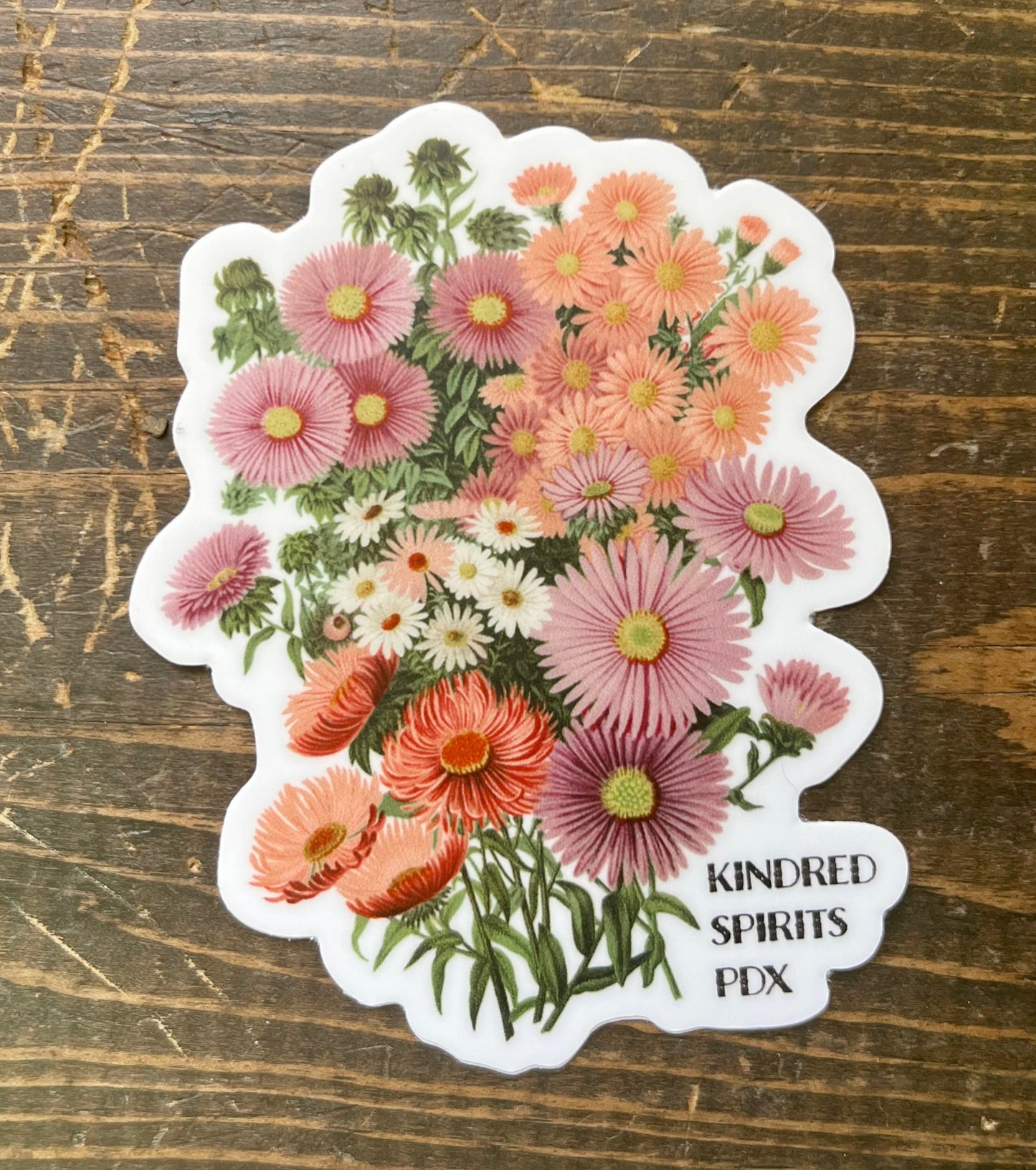 Group of Asters - vinyl sticker