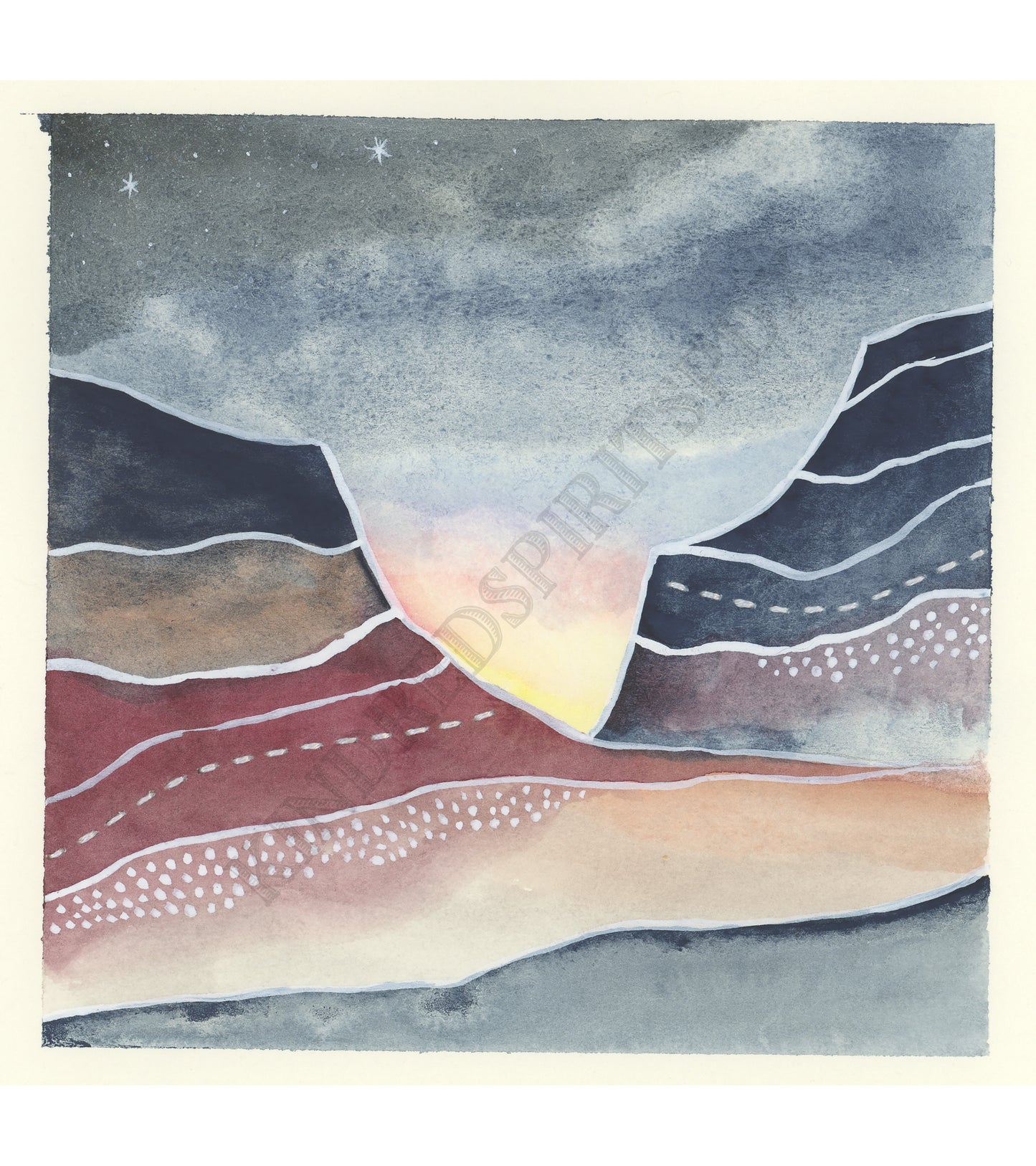 Canyon Cathedral 11 - original painting