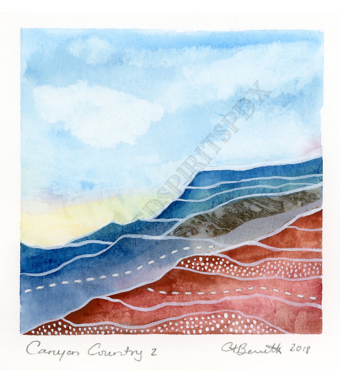 Canyon Country 2 - original painting