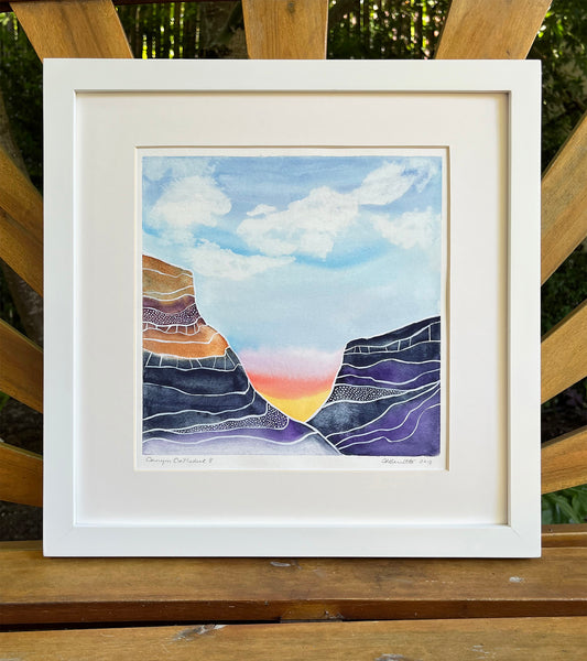 Canyon Cathedral 8 - original painting