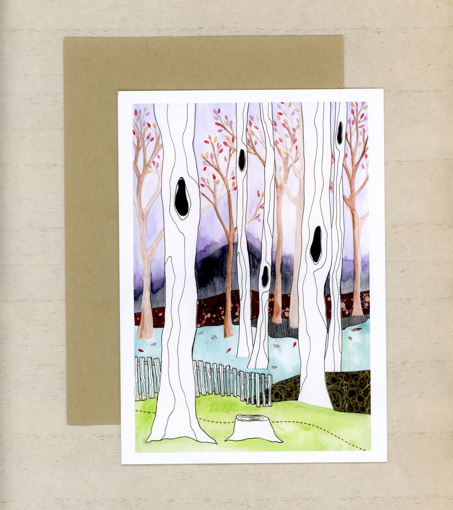 Courage 5x7 greeting card