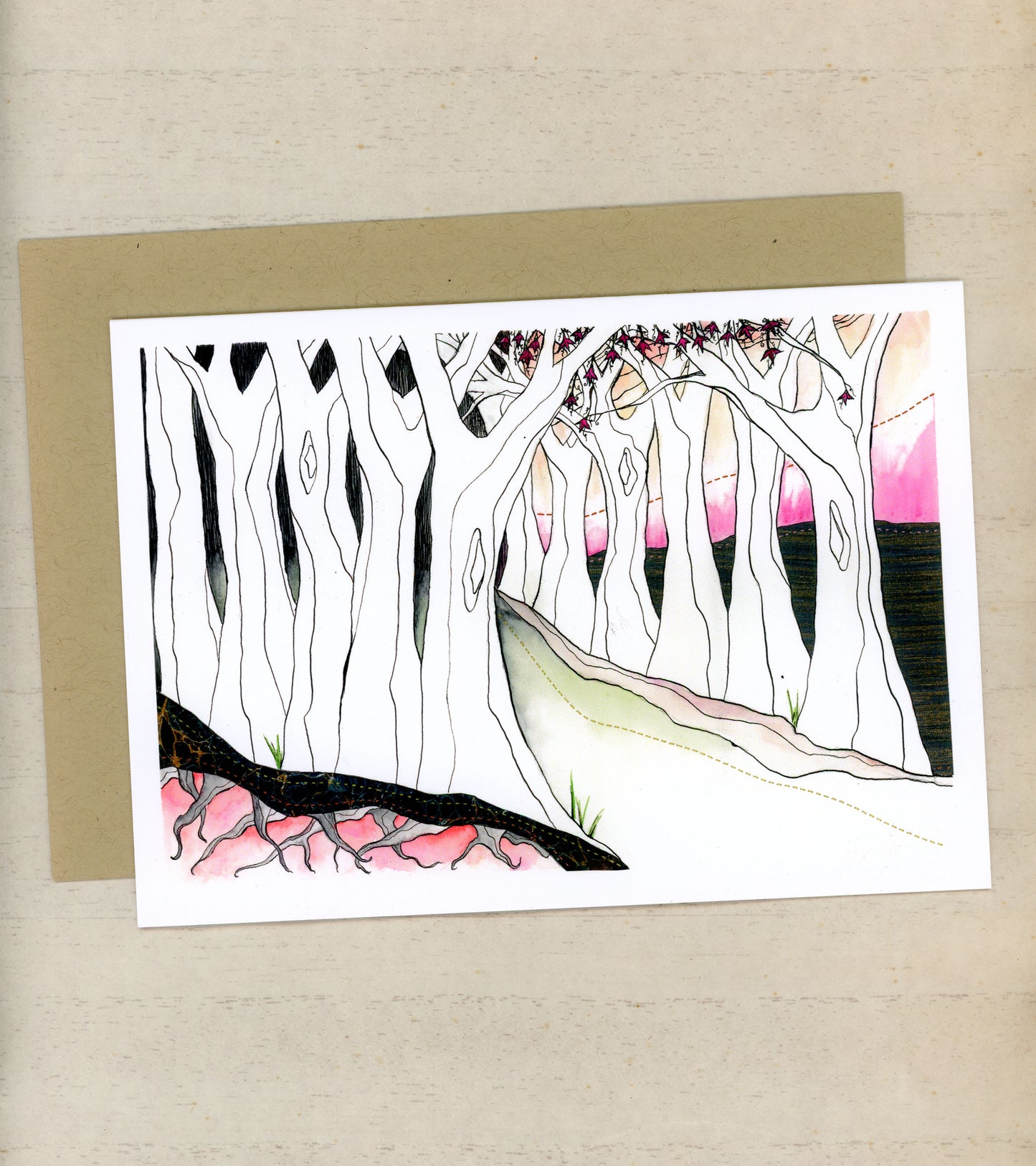 Homecoming 5x7 greeting card