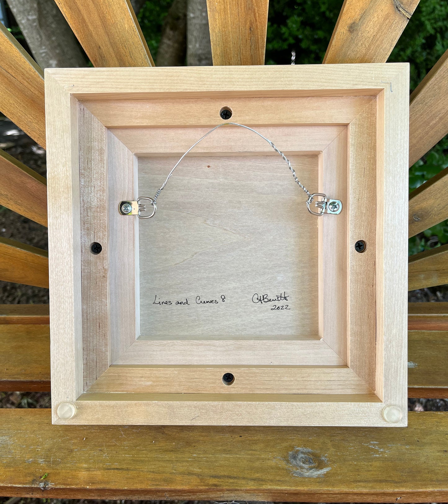 Lines and Curves 8 - Original painting - ready to hang