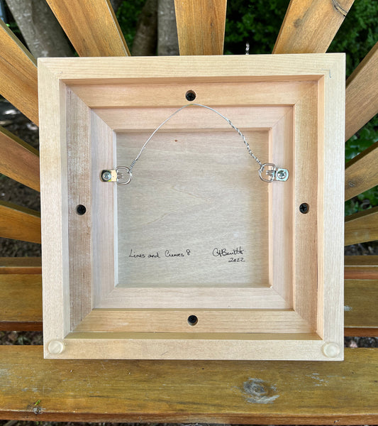 Lines and Curves 8 - Original painting - ready to hang