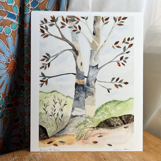 Longing For Spring - Archival print