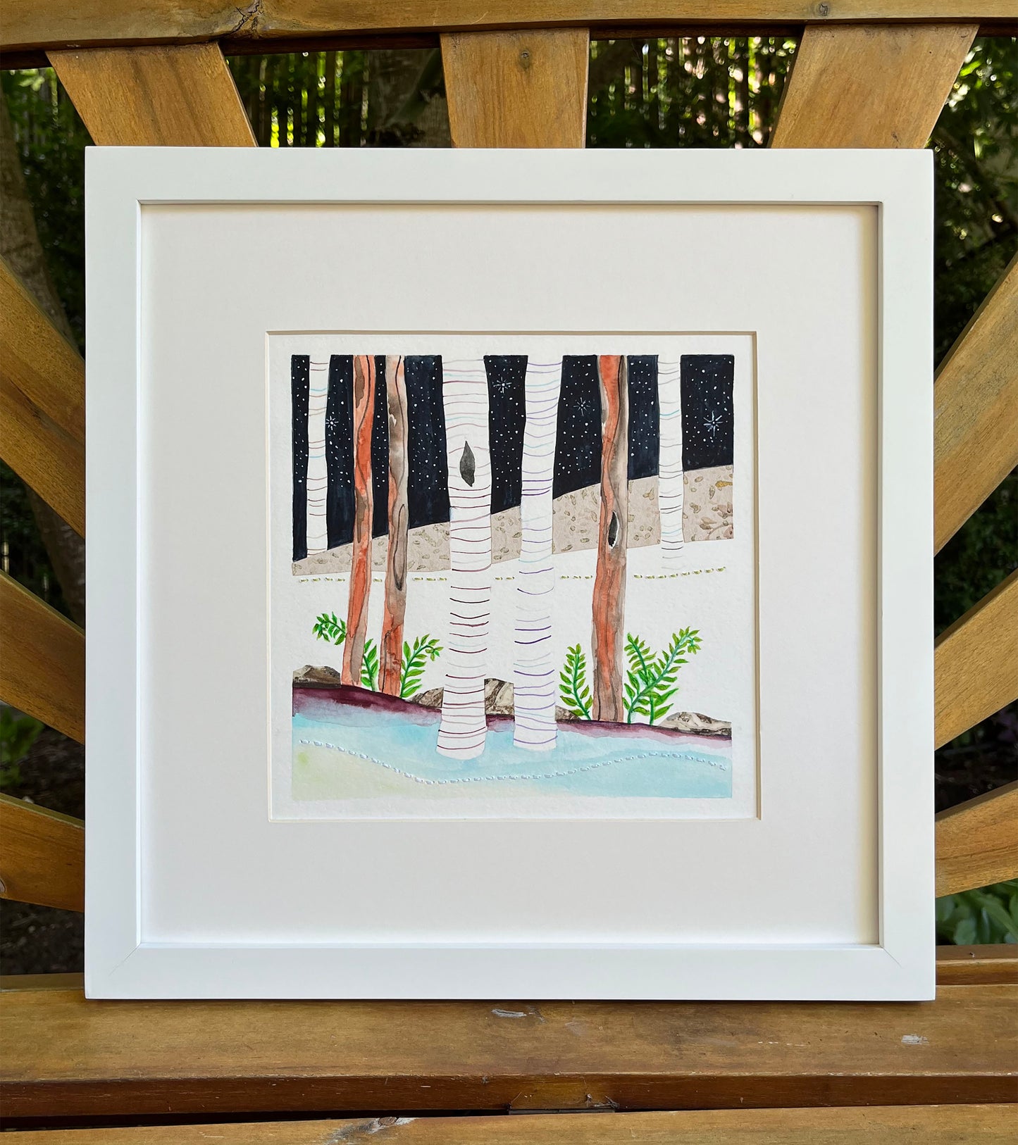 The Right Stripes - original painting