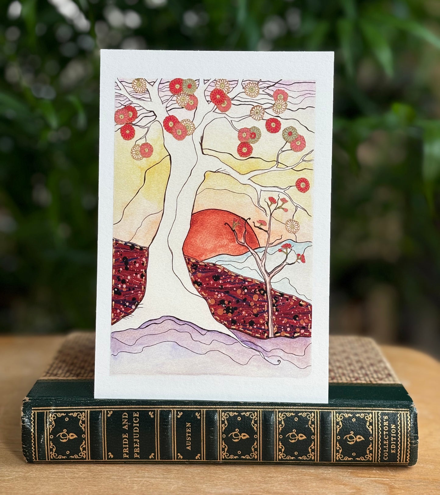 Sapling postcard