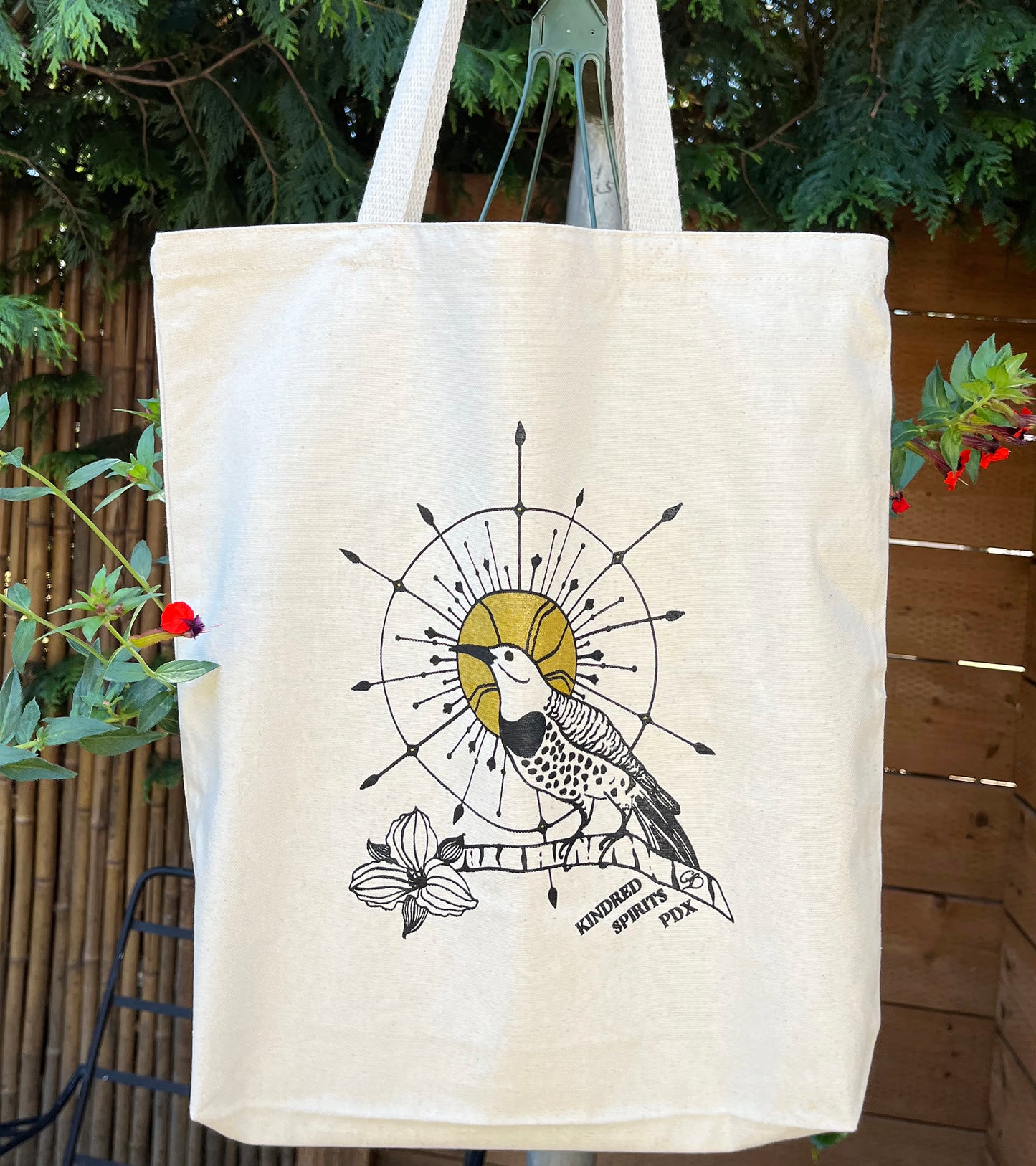 Saint Flicker tote bag