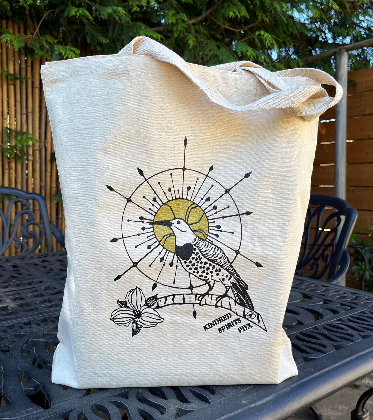 Saint Flicker tote bag