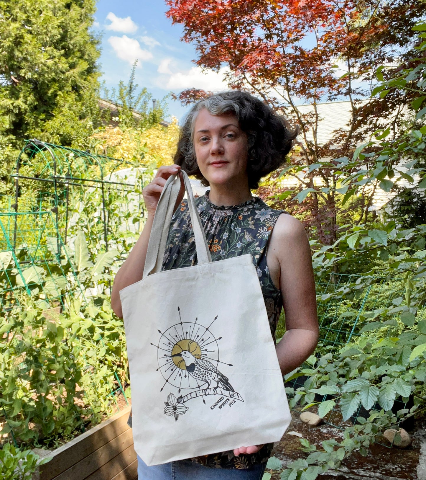 Saint Flicker tote bag