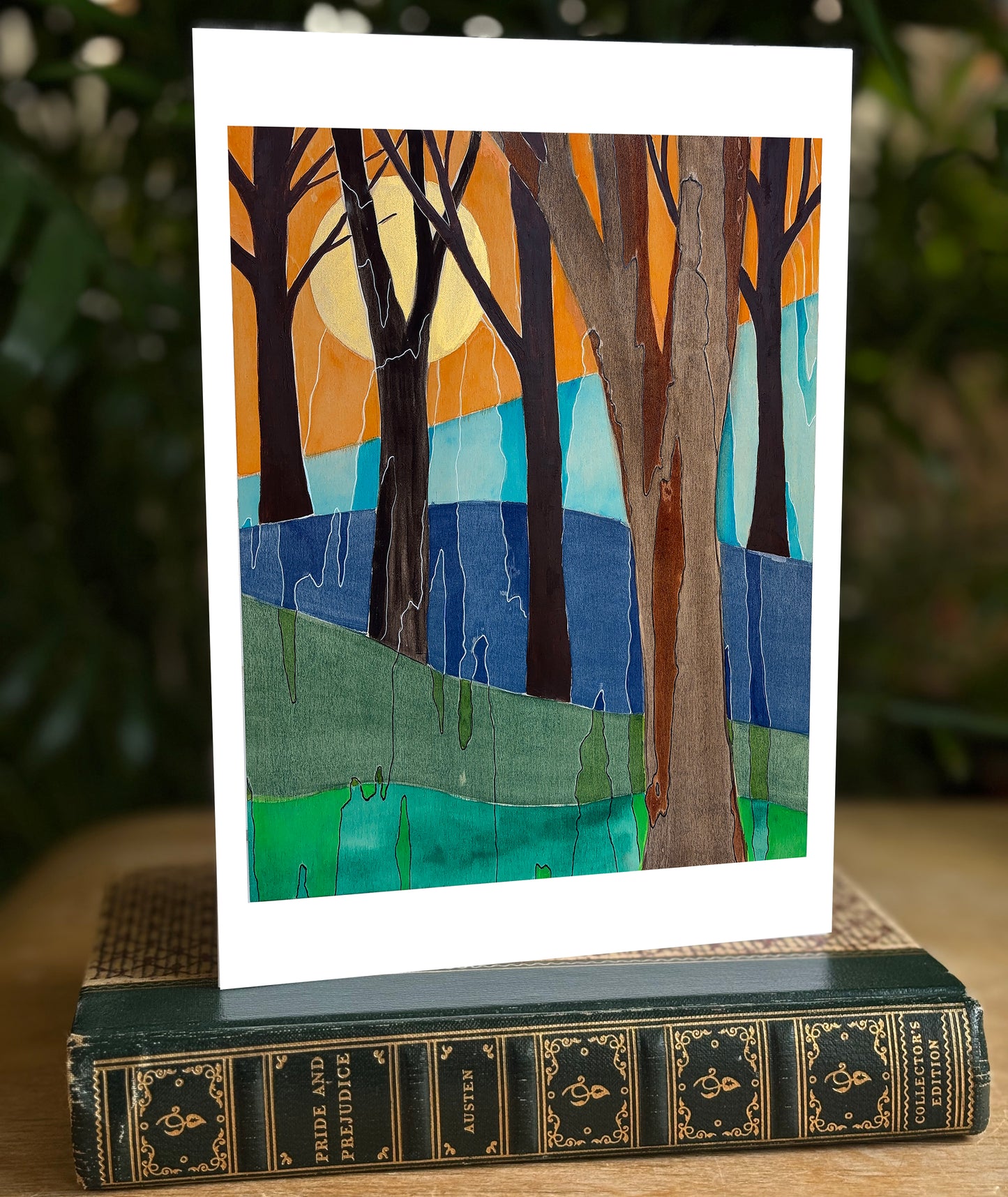 Walk With Me 5x7 greeting card