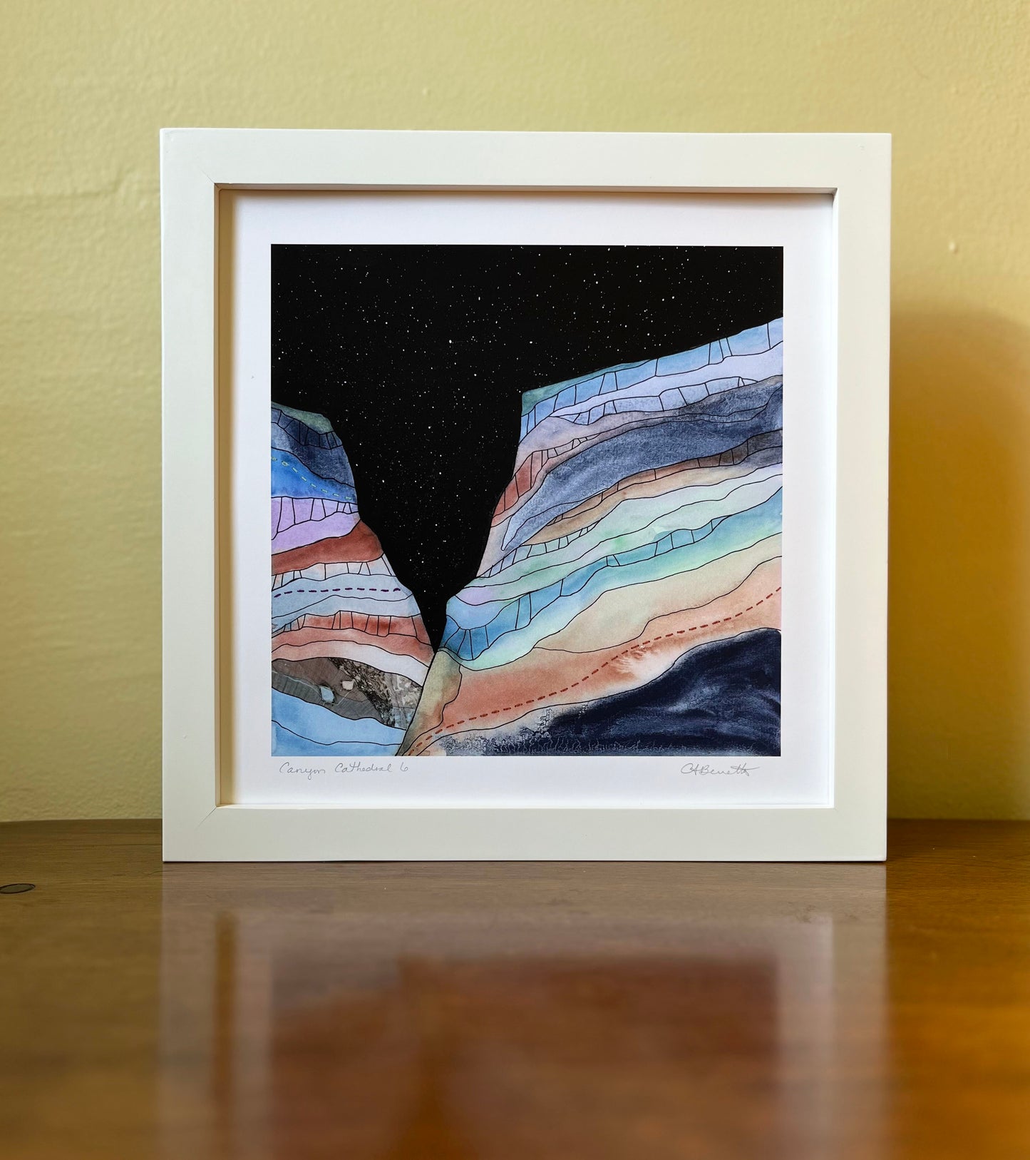 Canyon Cathedral 6 - Archival print