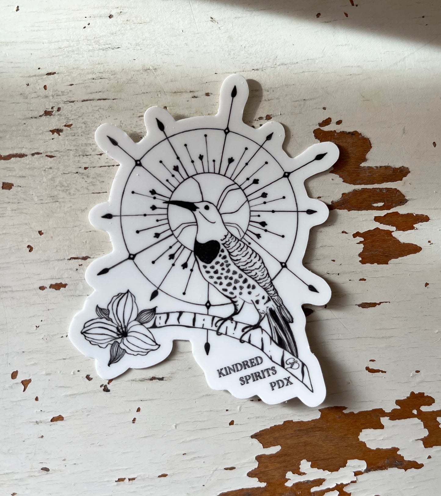 Northern Flicker - vinyl sticker