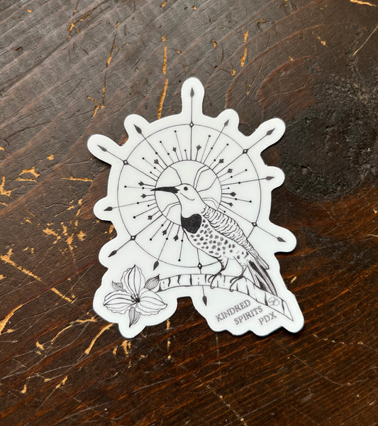 Northern Flicker - vinyl sticker