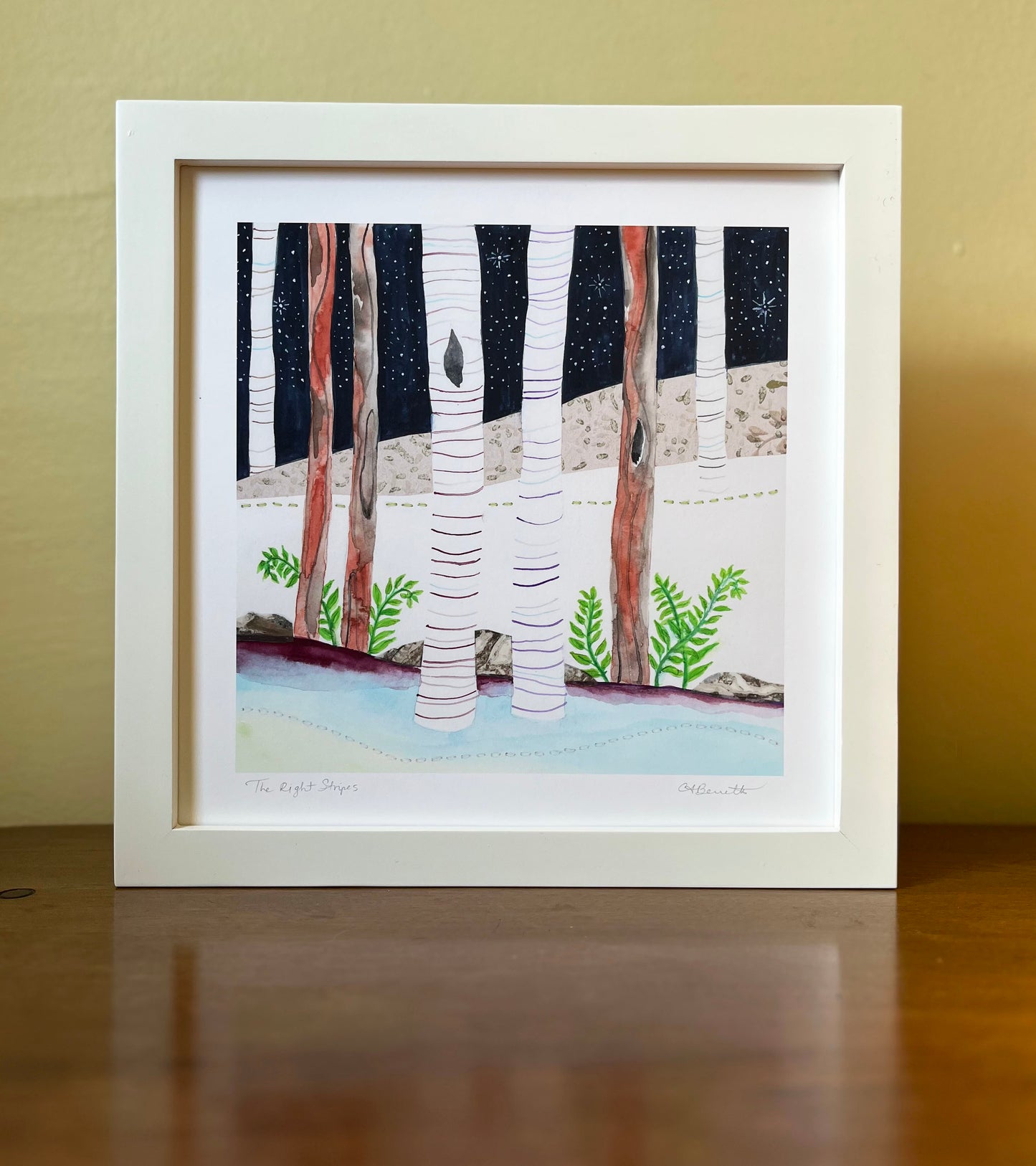 The Right Stripes - Archival print