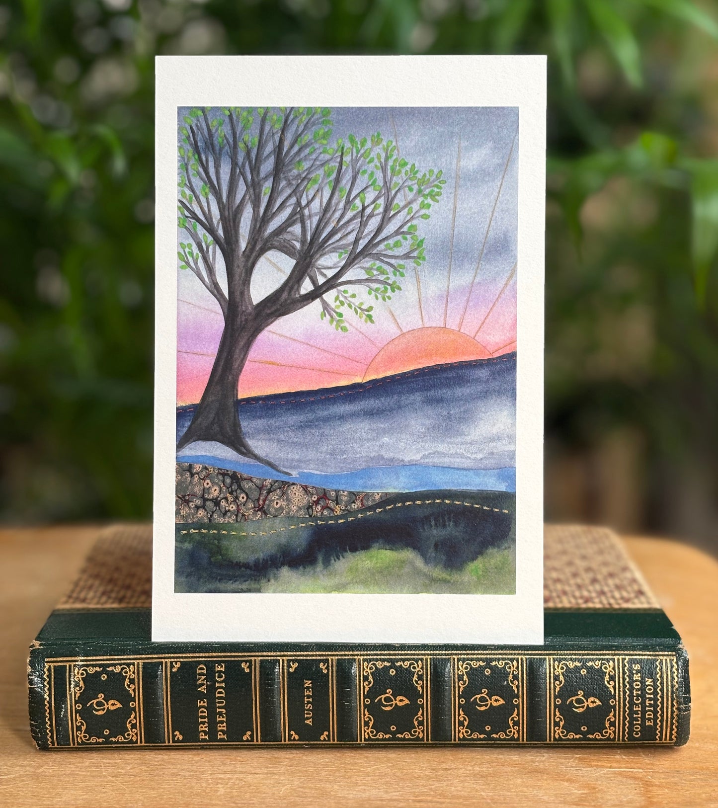 Good Morning postcard 4x6