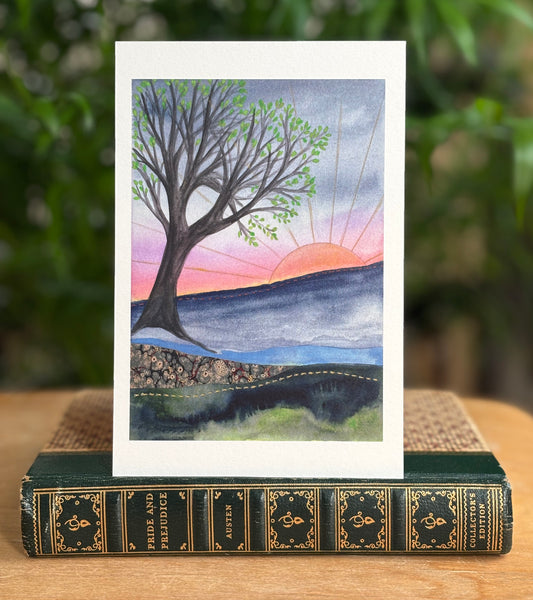 Good Morning postcard 4x6