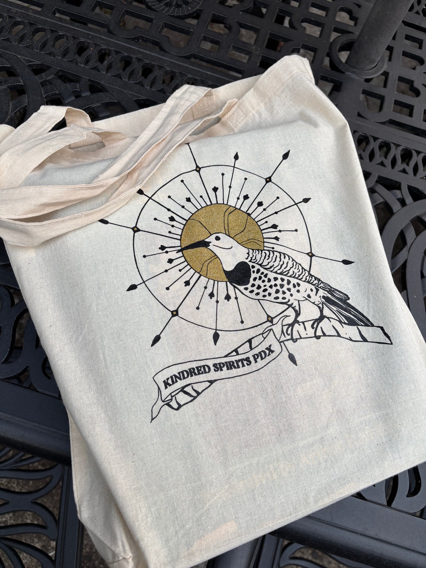 Saint Flicker tote bag