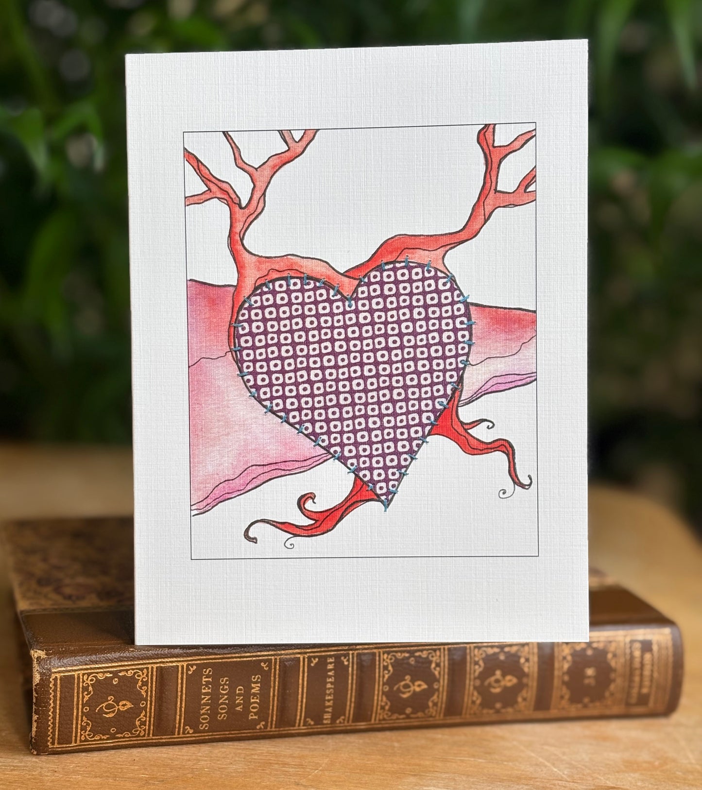 Valentines greeting card 12 pack