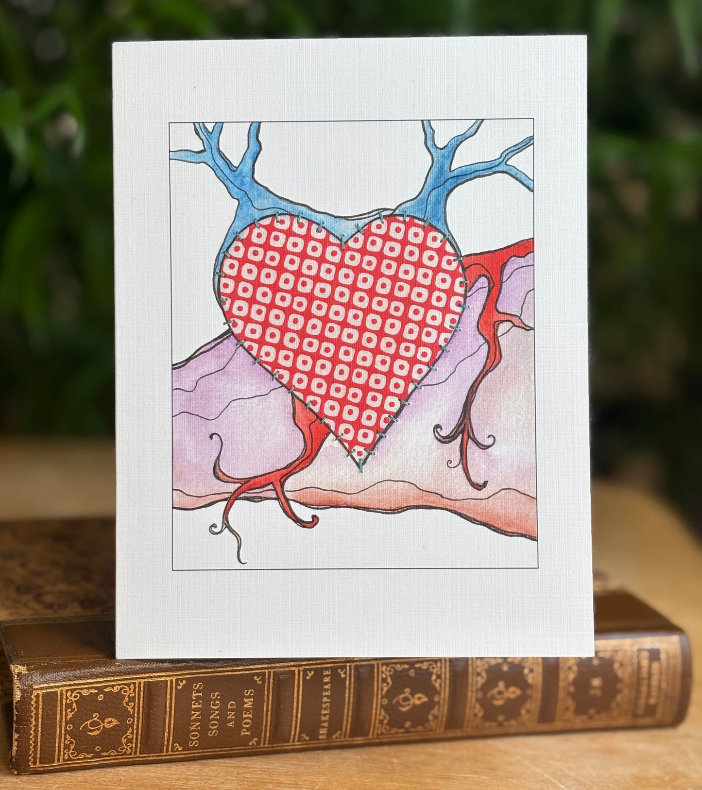 Valentines greeting card 12 pack