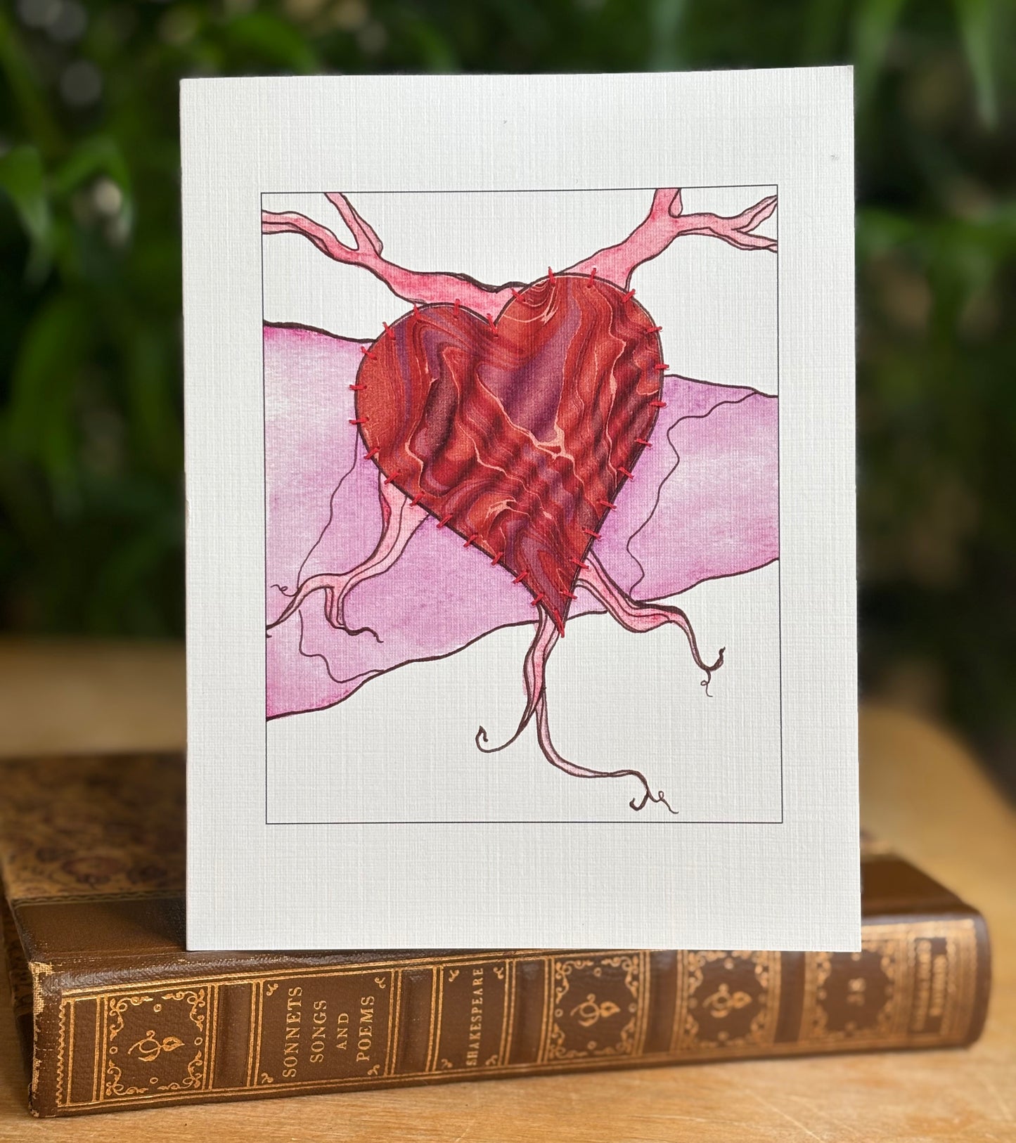 Valentines greeting card 12 pack