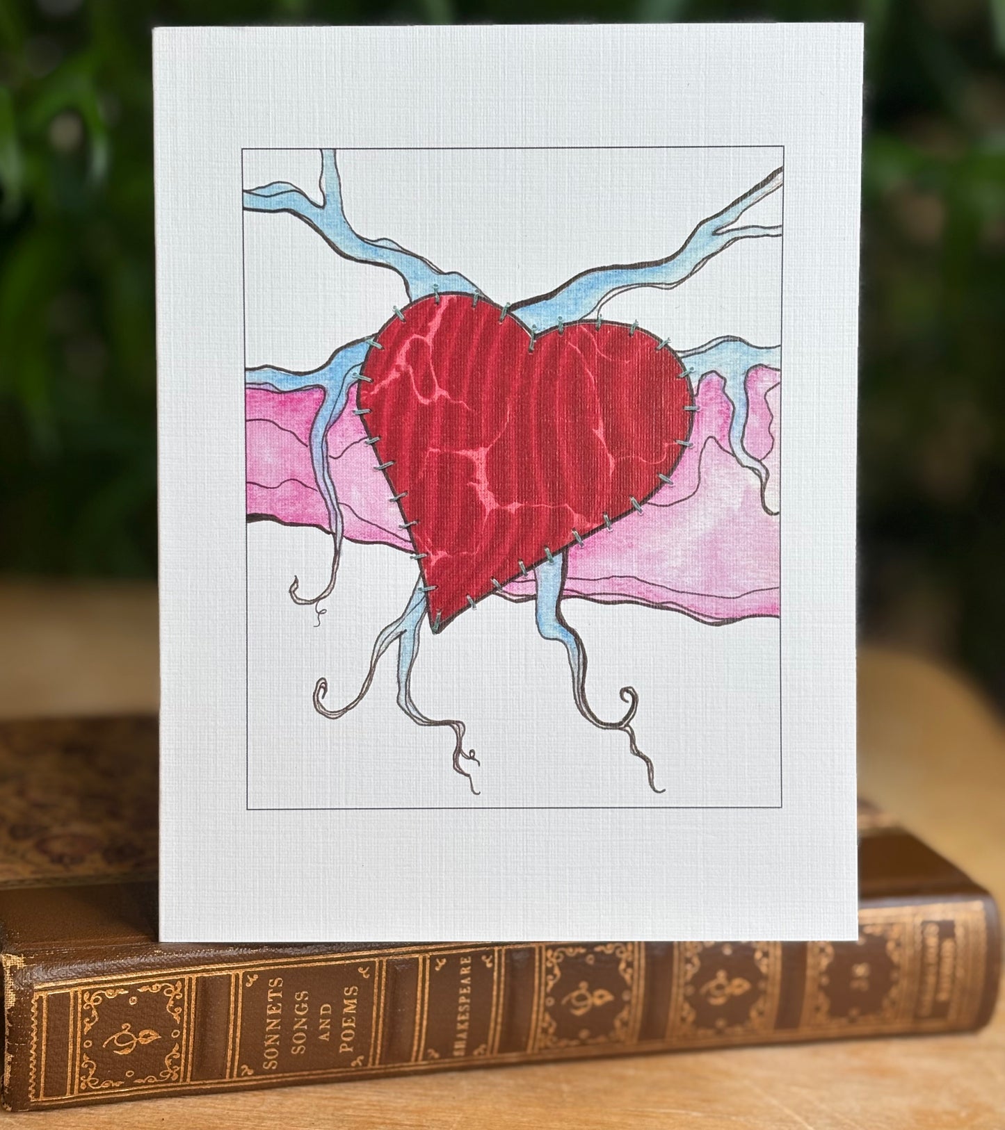 Valentines greeting card 12 pack