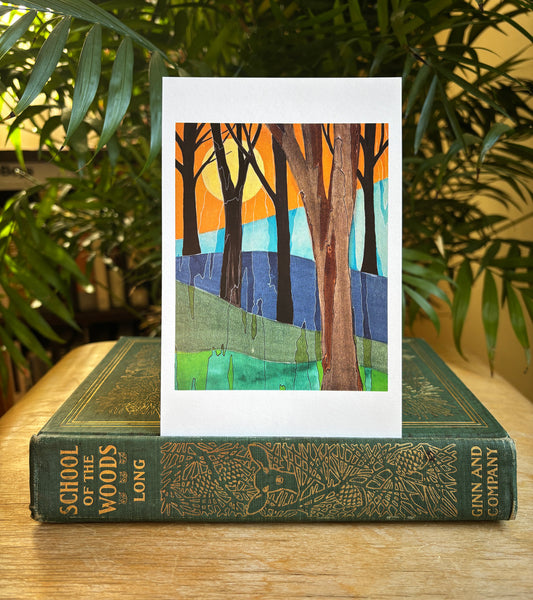 Walk With Me postcard