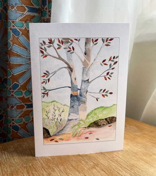Longing for Spring 5x7 greeting card
